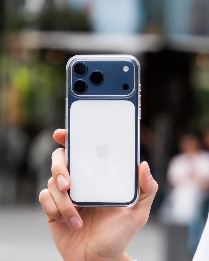 Apple White IC Case with Button and Animation 🔥