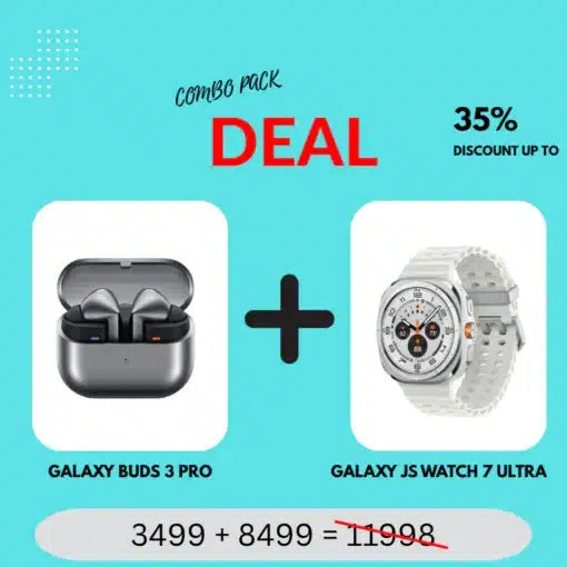 Samsung Smart Watch Ultra + Samsung Galaxy Buds 3 Pro