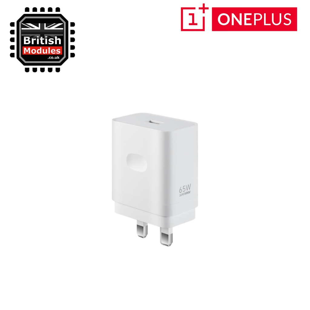 OnePlus SUPERVOOC 65W Type-A Adapter 3 Pin UK Charger Plug