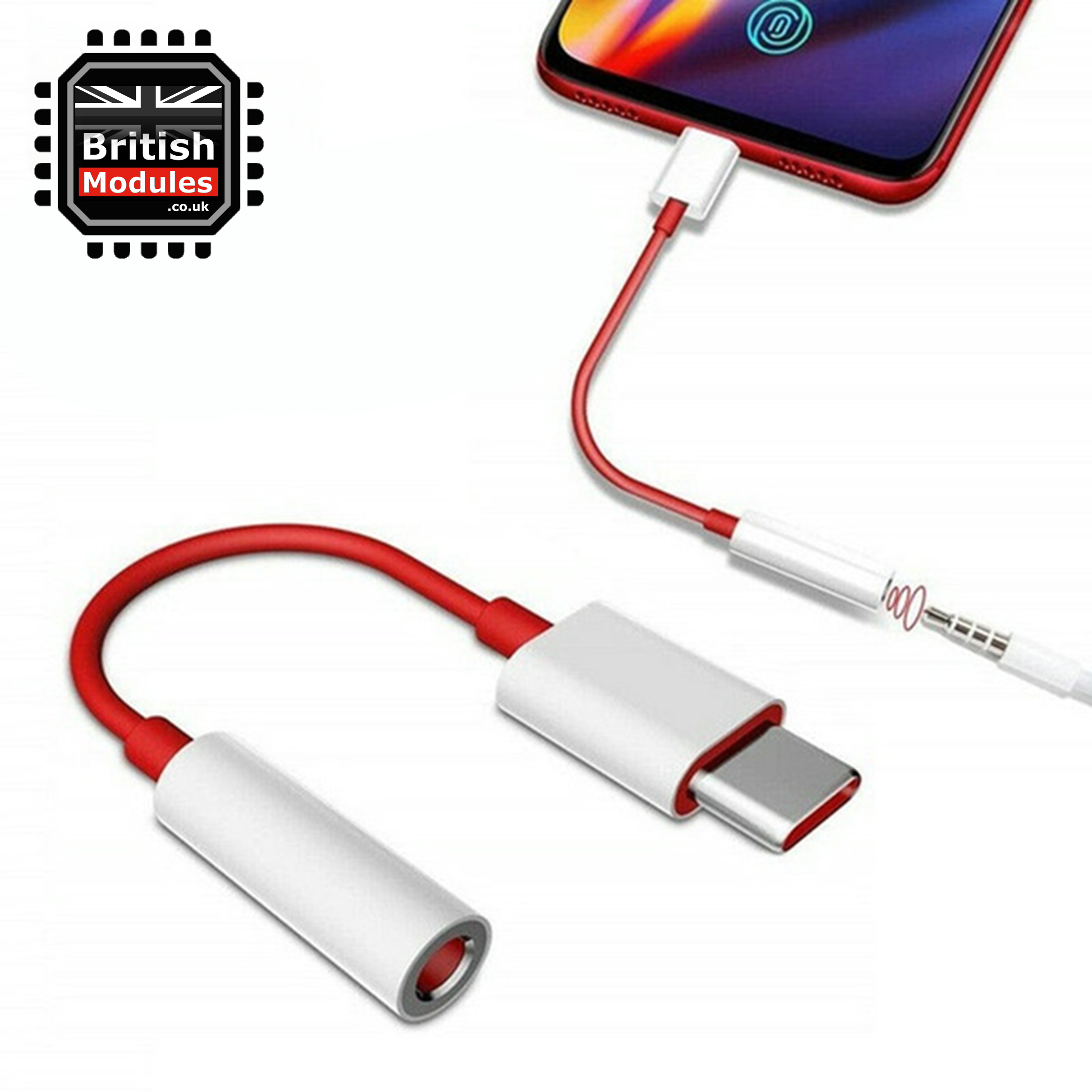 OnePlus Type-C to 3.5mm adapter USB-C Adapter Headphone Jack Adapter Headset Converter