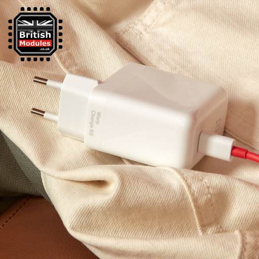 OnePlus SUPERVOOC 65W Type-C Adapter 2 Pin EU Charger Plug