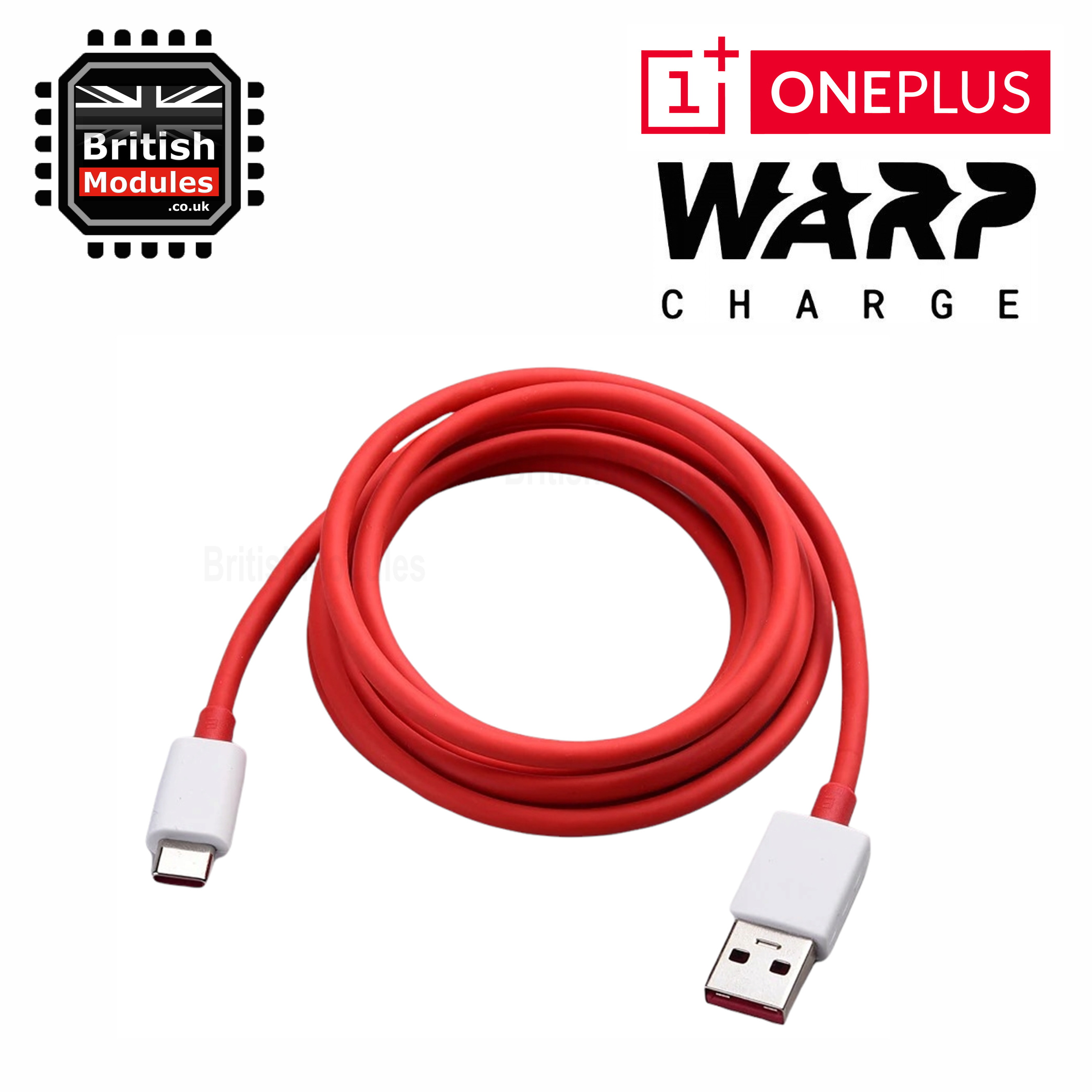100cm OnePlus USB-A to Type-C Cable SUPERVOOC Charge 6.5A 65W