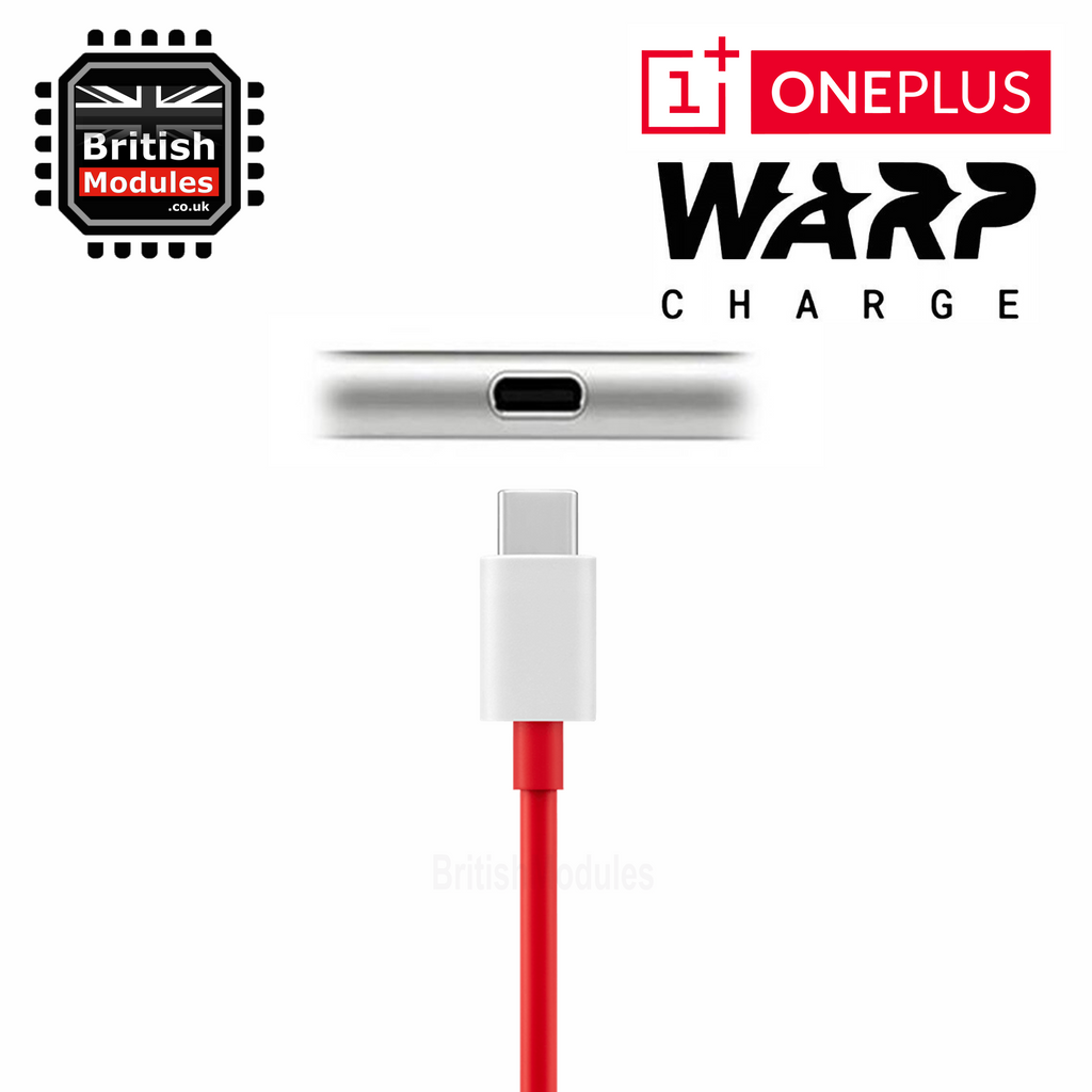 100cm OnePlus USB-A to Type-C Cable SUPERVOOC Charge 6.5A 65W