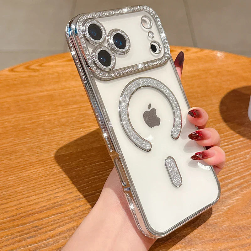 Magsafe Diamond Glitter Lens Case (NEW)