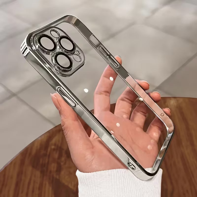 Crystal Clear Electroplated Case (for iPhone 17 series)